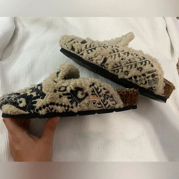 Free people textile Damon cozy mule shoes - Picture 8 of 8